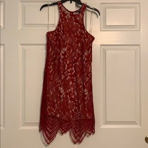 Red Lace Dress
